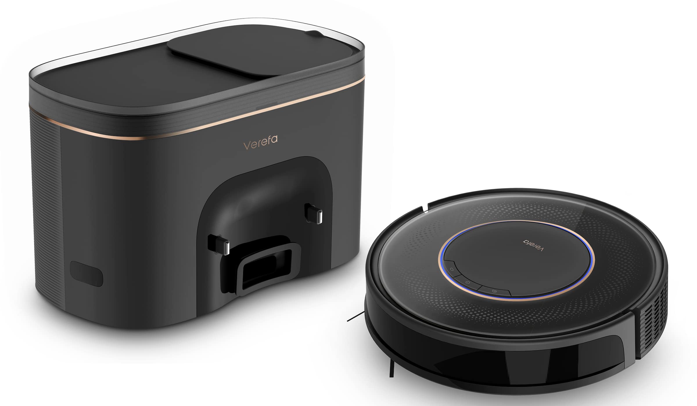 Amazon | Verefa ロボット掃除機 自動ごみ収集 ロボットそうじき